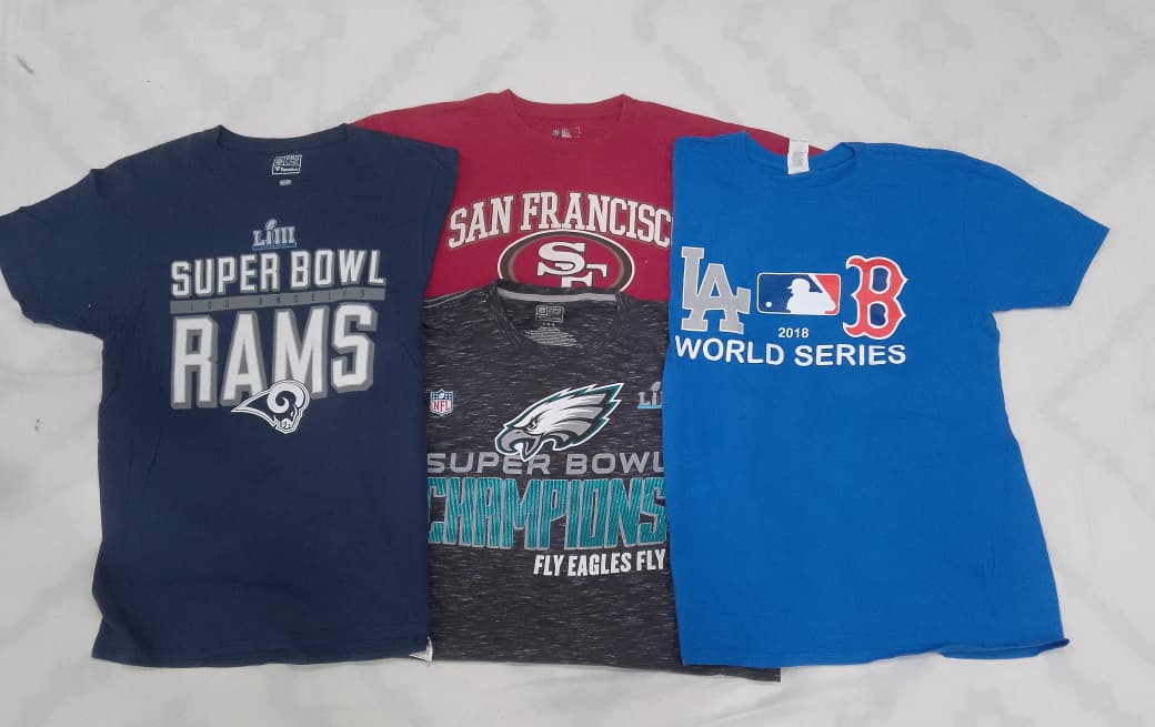 CRZ0297 Vintage Retro Sports Print T-Shirt