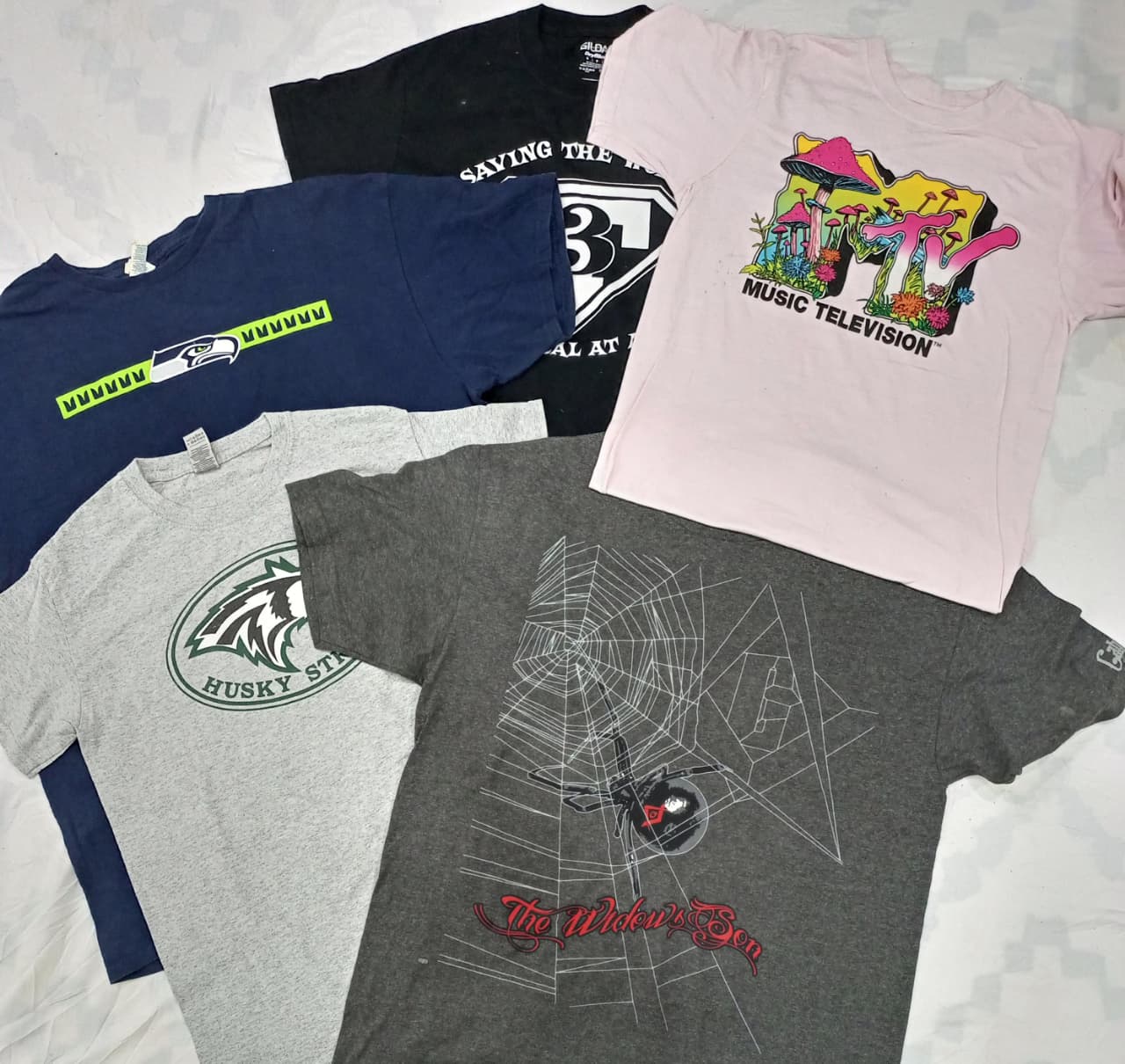 CRZ0304 ヴィンテージ 無名 グラフィック Tシャツ バンドル