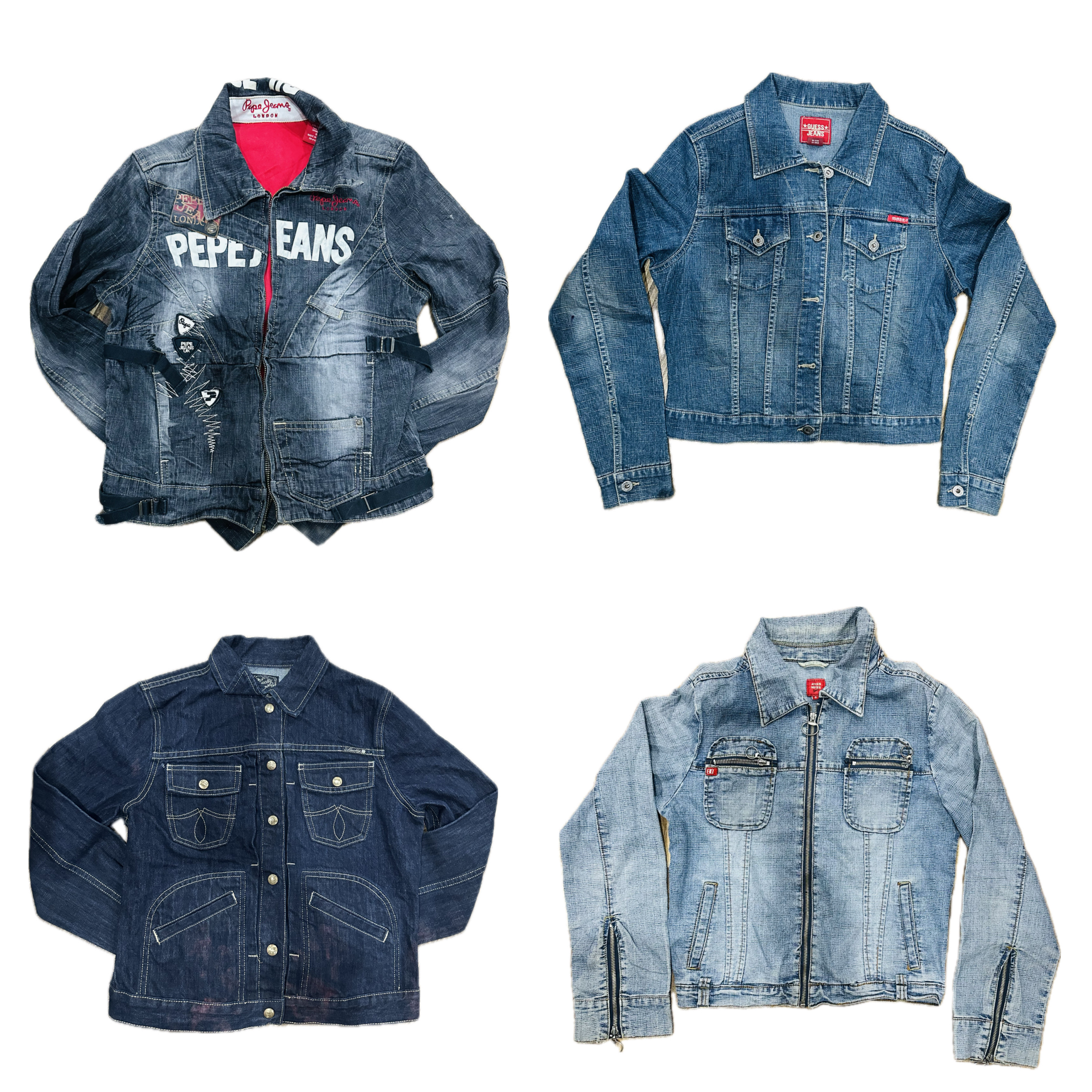 Y2K denim jackets