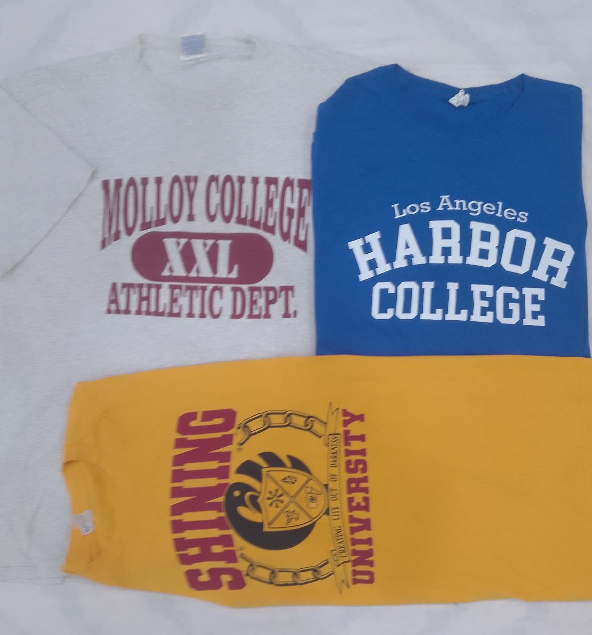 CRZ0313 ヴィンテージ ノーブランド カジュアル プリント Tシャツ バンドル