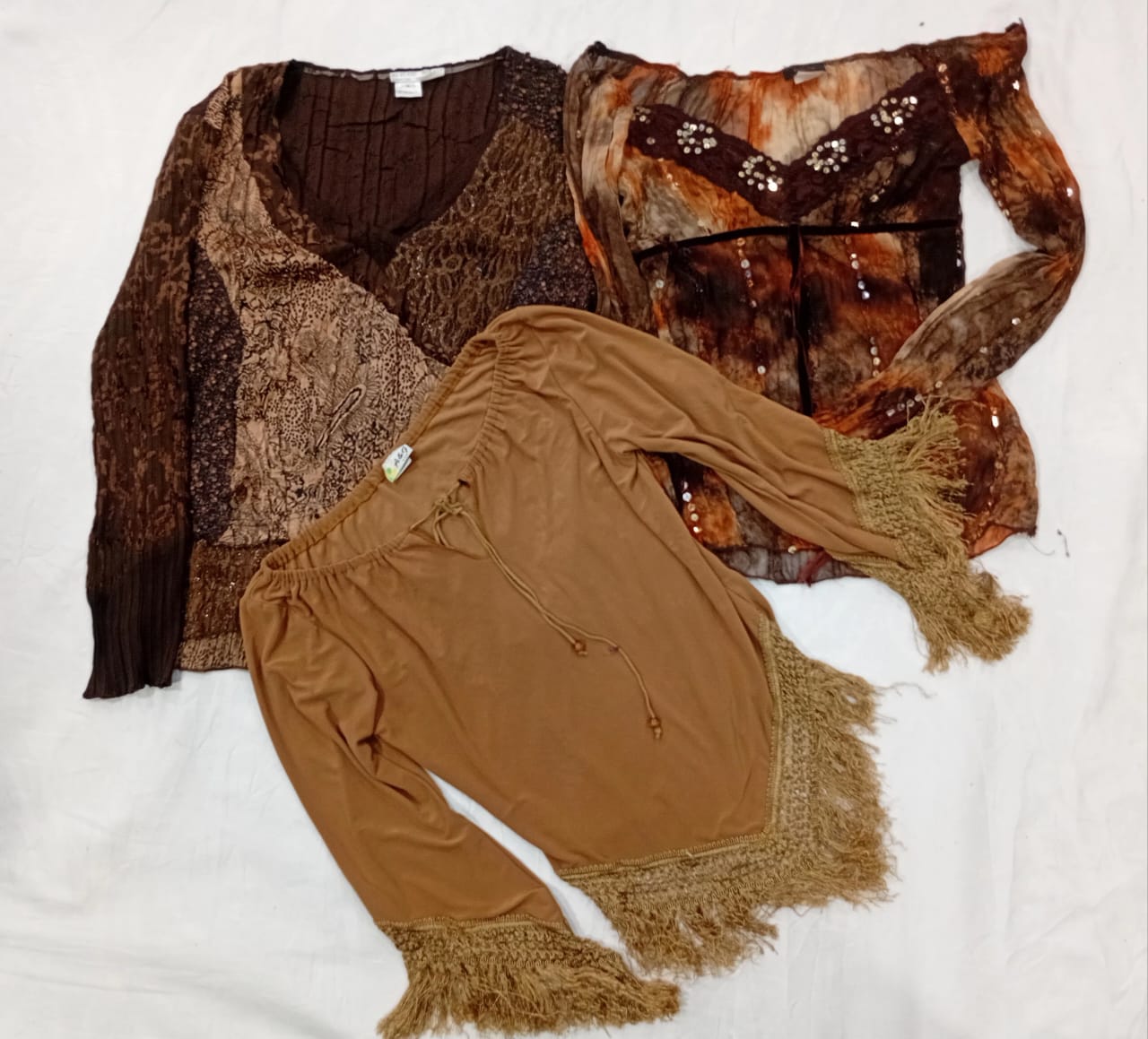 IQ0942 Y2K Soft Autumn Dream Tops