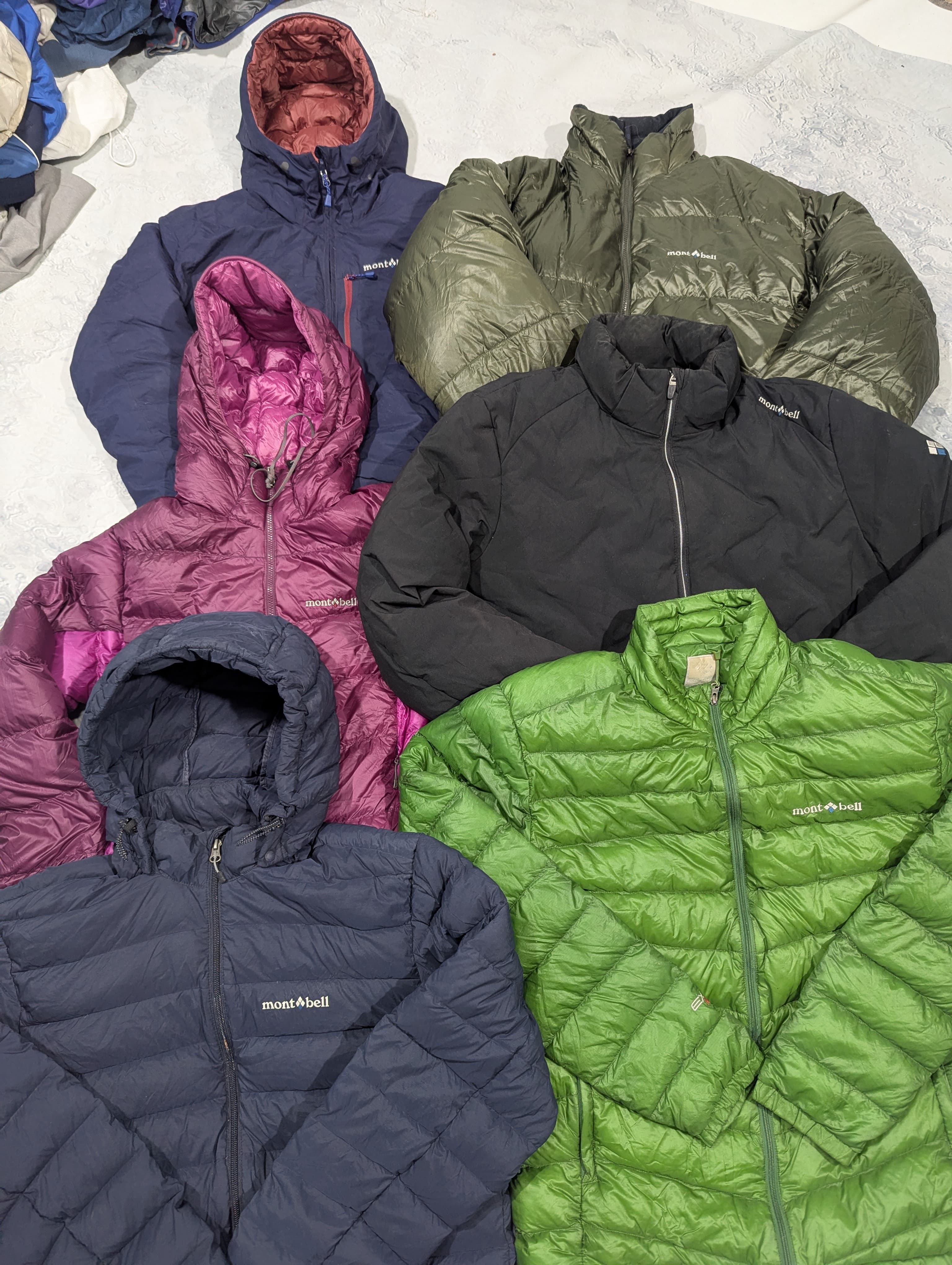 Montbell puffer jacket