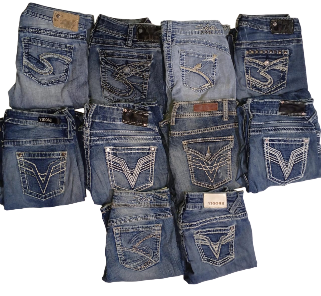 VIGOSS AND OTHER BRAND JEANS FLARE BOOTCUT
