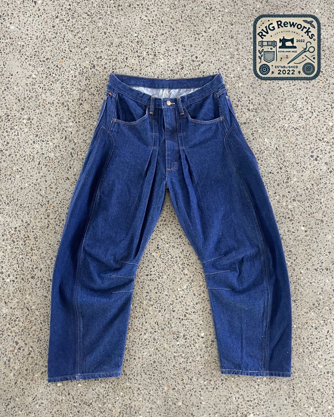 Upcycled Baggy Jeans
