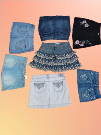 Boohoo and other mini skirts (MSK-59)