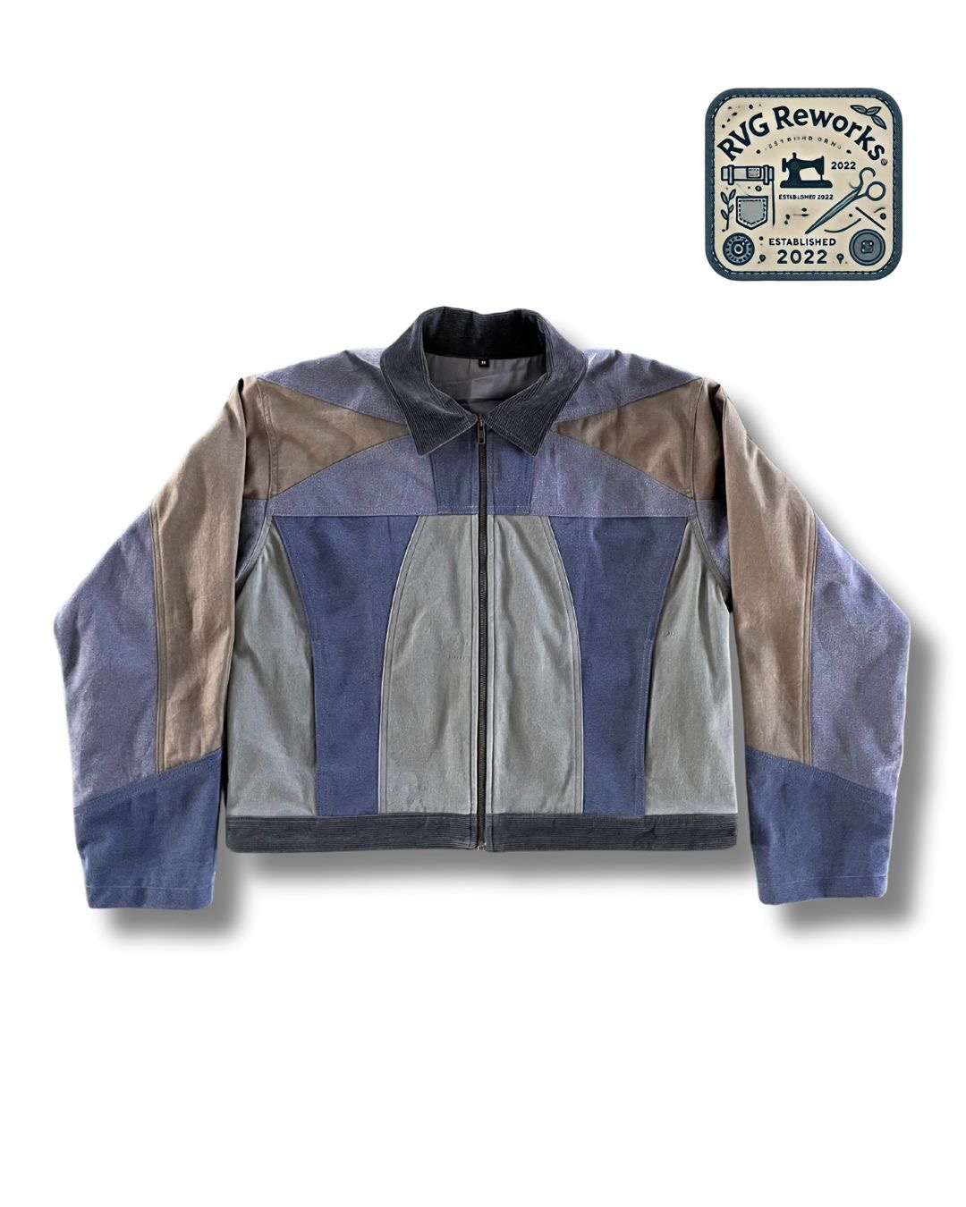Jaqueta Cropped de Lona Reciclada