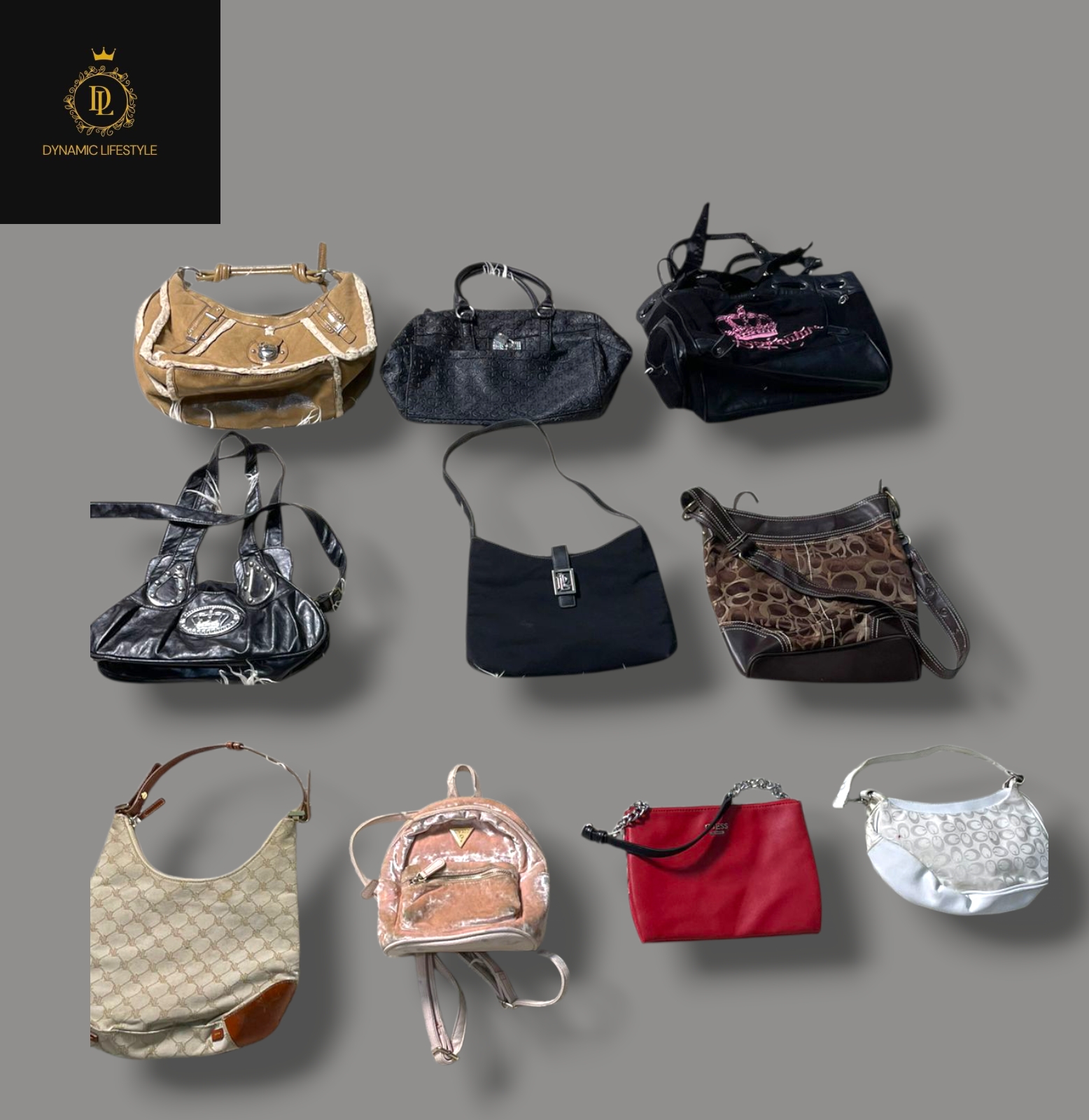 Guess, Coach, Polo Ralph Lauren Bags
