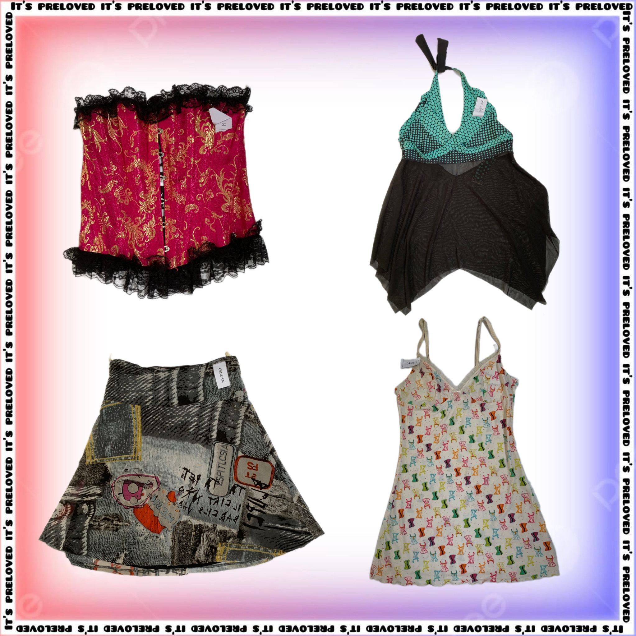 Funkey Fresh Fits - Tops, Dresses, Skirts (SS-1464)