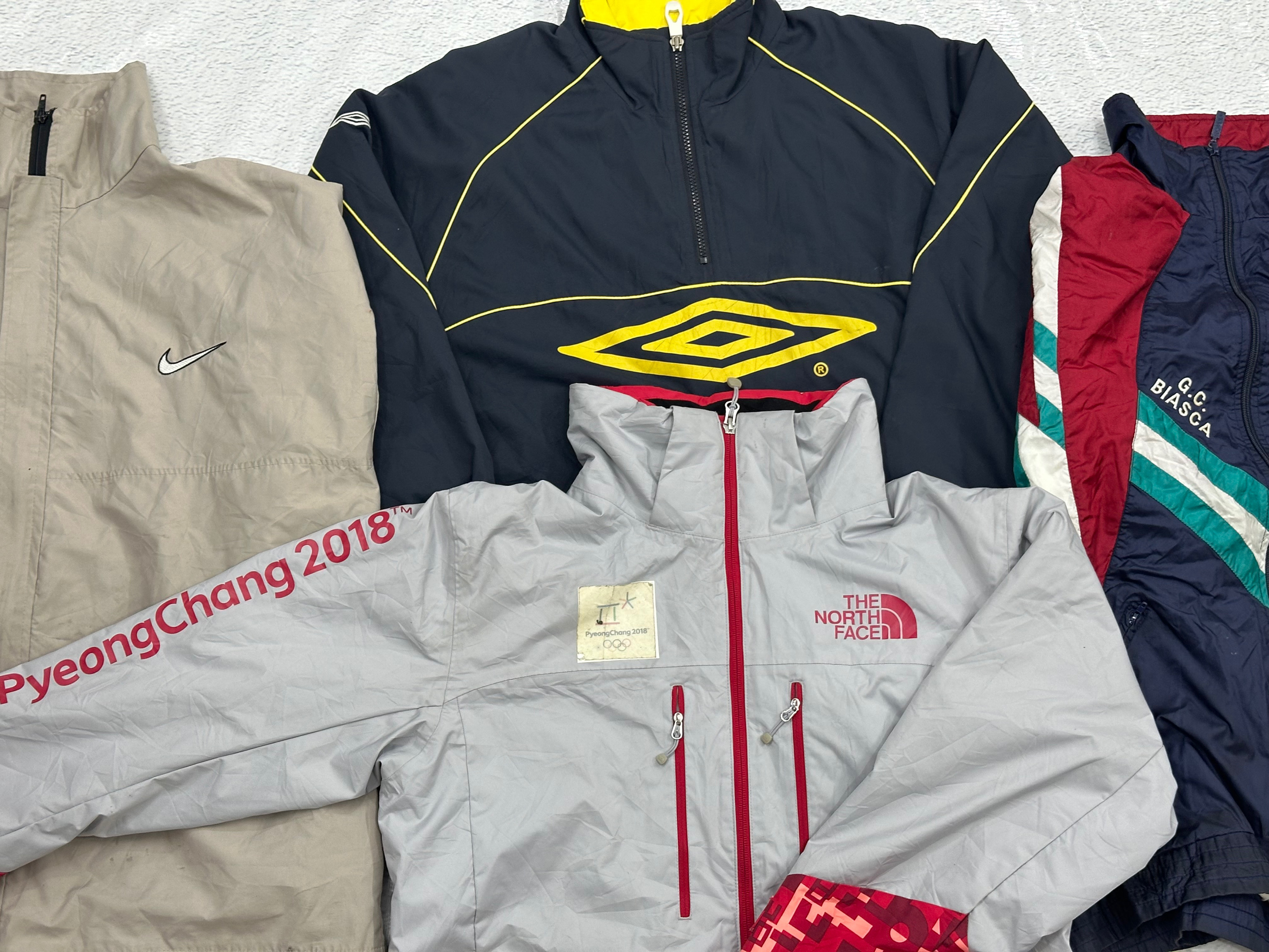 Nike Adidas TNF Windbreker 20 Pieces