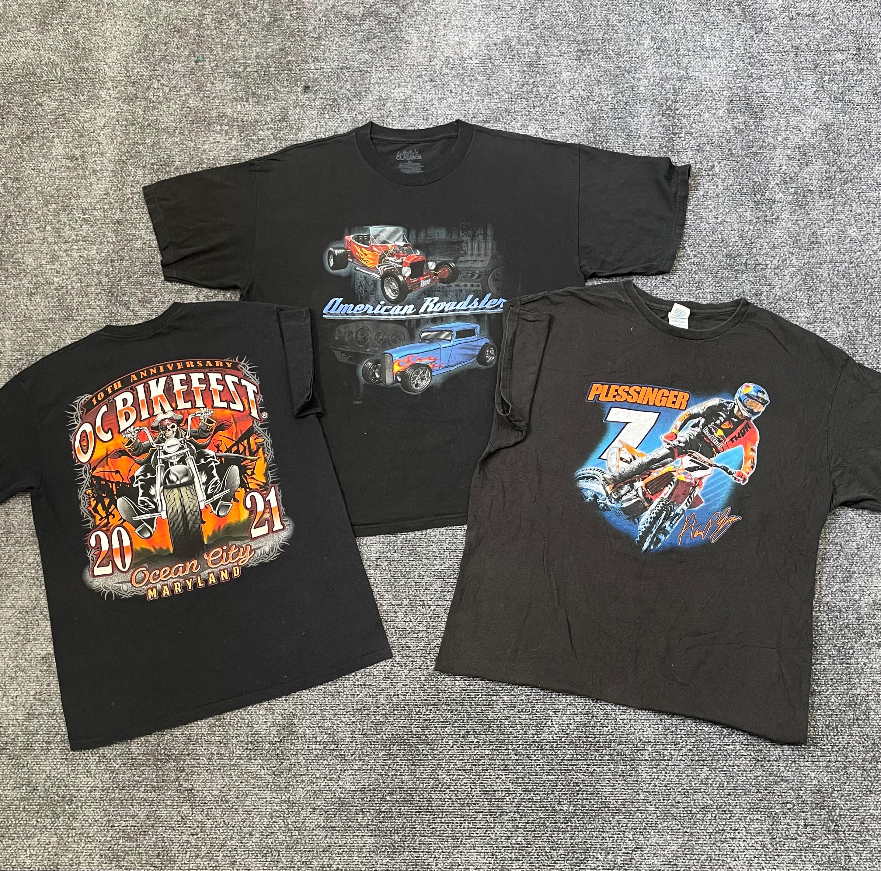 Vintage Bike/Car Printed t-shirts