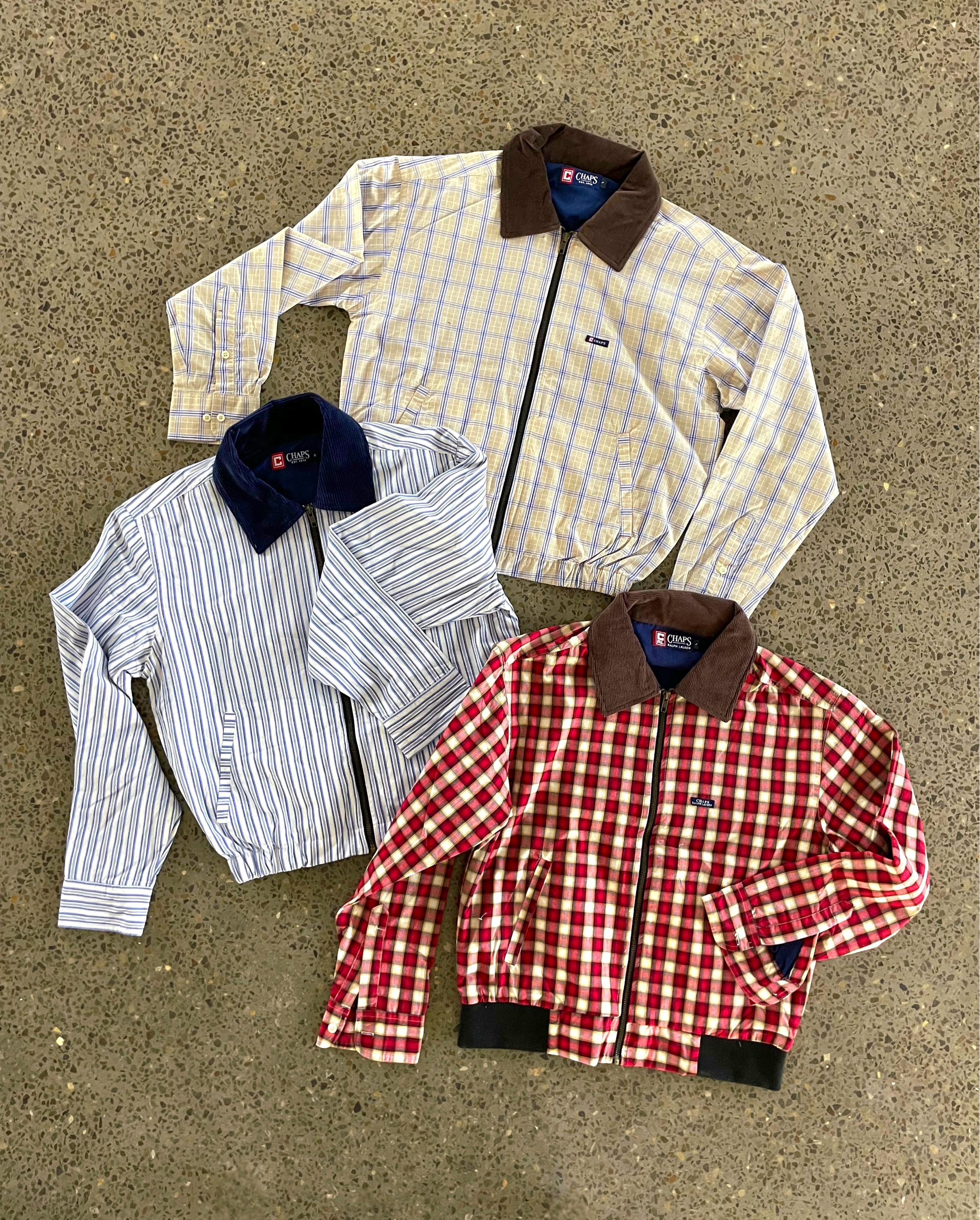 Giacca Harrington Chaps Riciclata