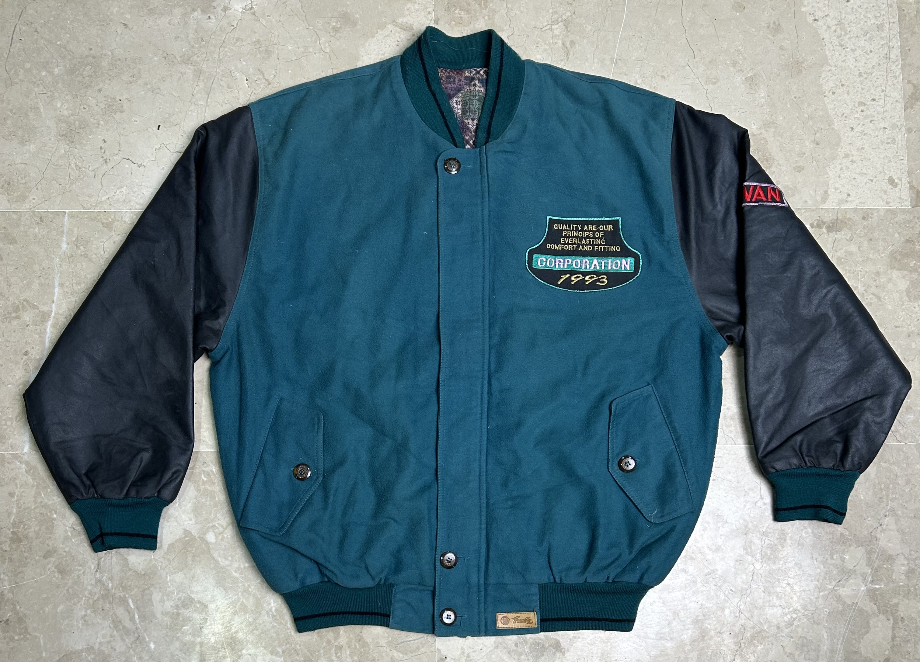 Leder Varsity Jacken