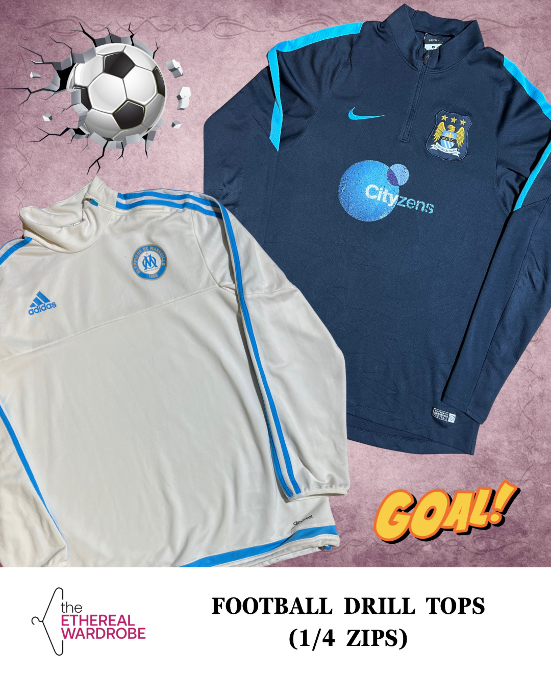 Maillots d'entraînement de football 1/4