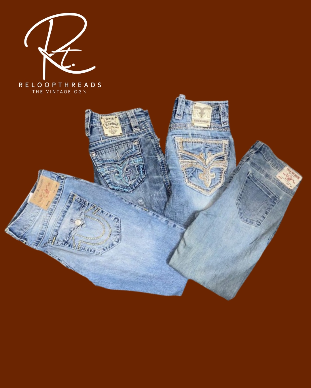 RT 1233 Mix Brand Men Mix Jeans
