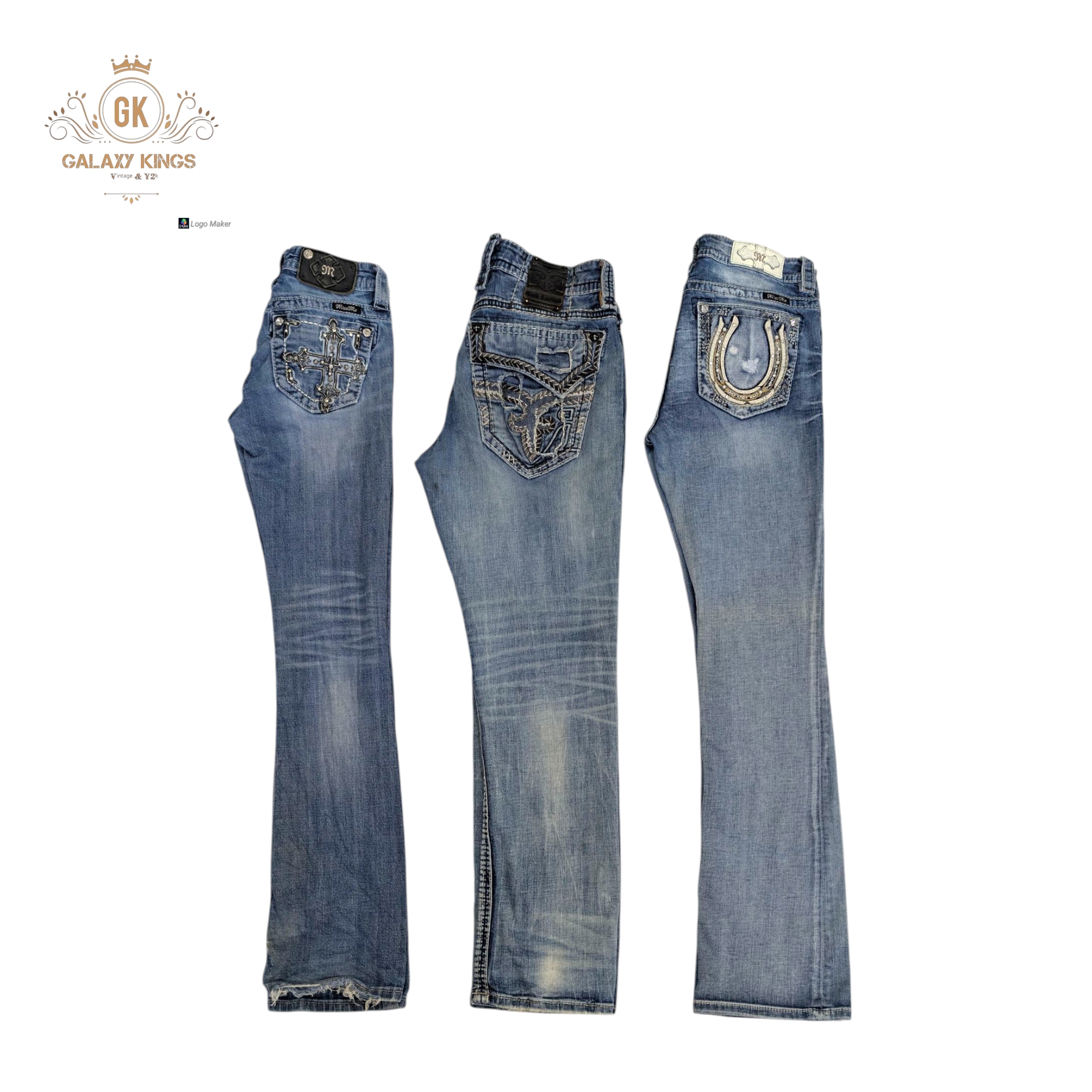 Miss Me True Religion And Rock Revival Flare And Straight Jeans