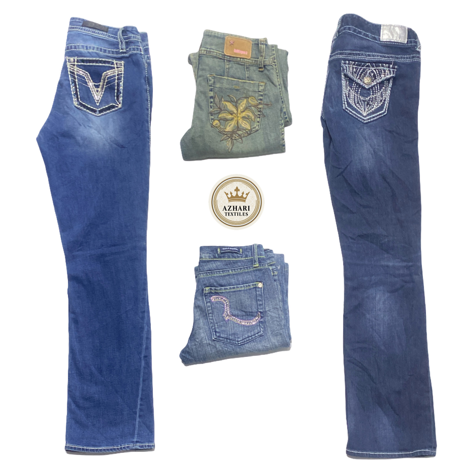 Y2K Flared Jeans AT 88
