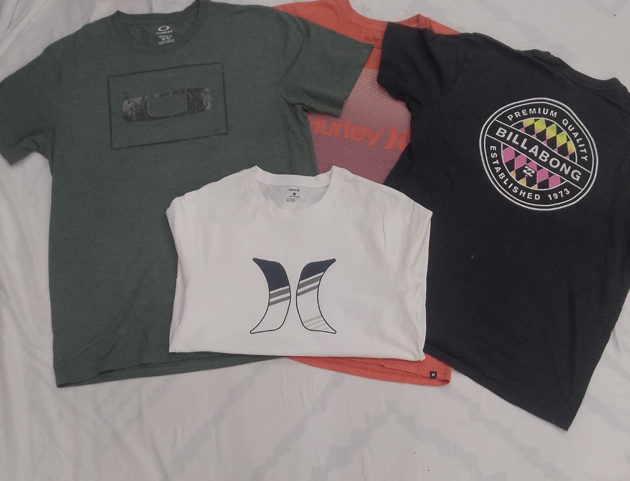 CRZ0332 Vintage Classic Surf Brand Mix Printed T S..