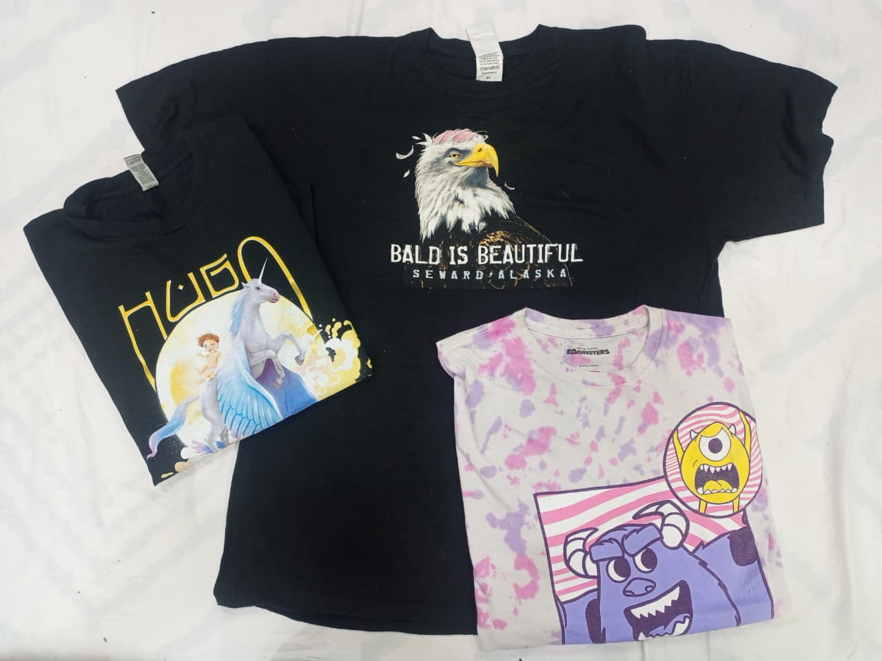 CRZ0334 ヴィンテージ アニメーション グラフィック プリント Tシャツ