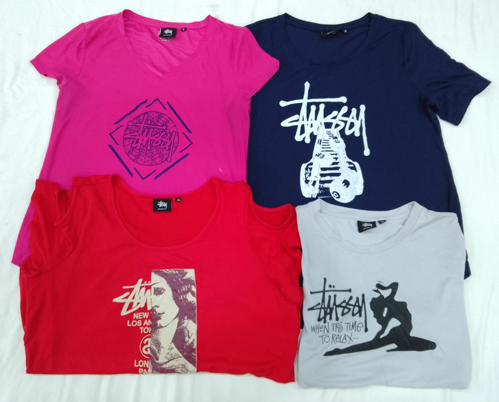 CR4628 Camiseta Heritage Upcycled de Stüssy