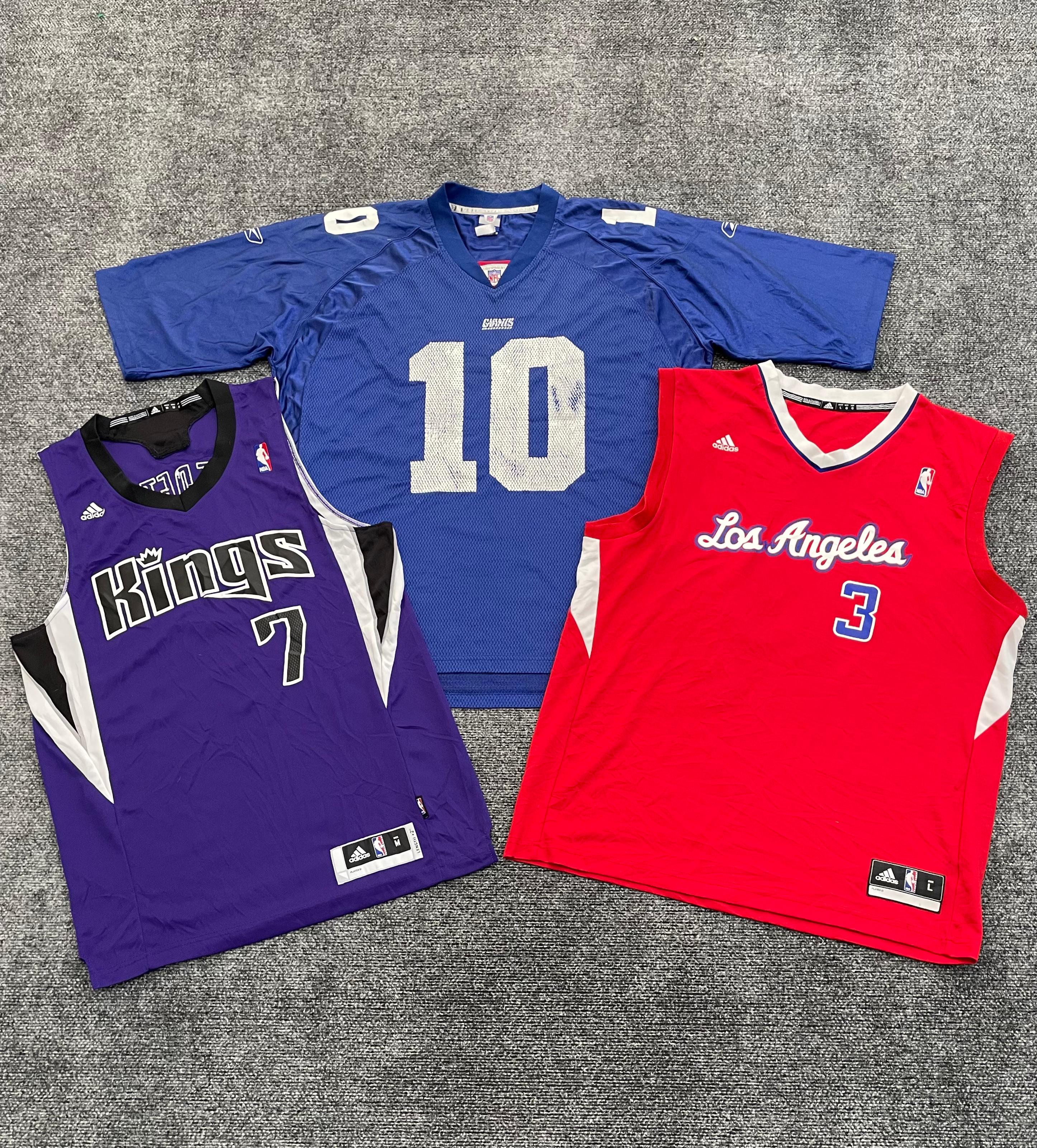 Uniformes da NFL NBA NHL