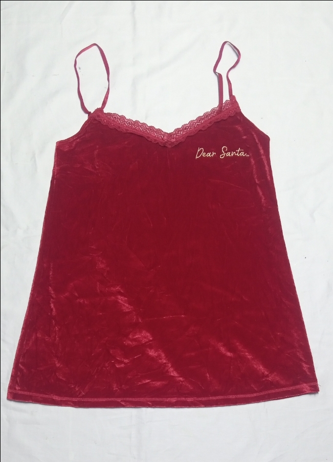SK#64, Haut à bretelles en dentelle Royal Velvet