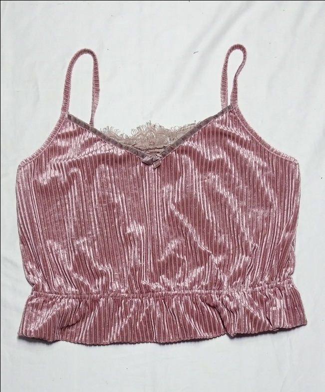 SK#65, Royal Velvet Lace Strappy Top