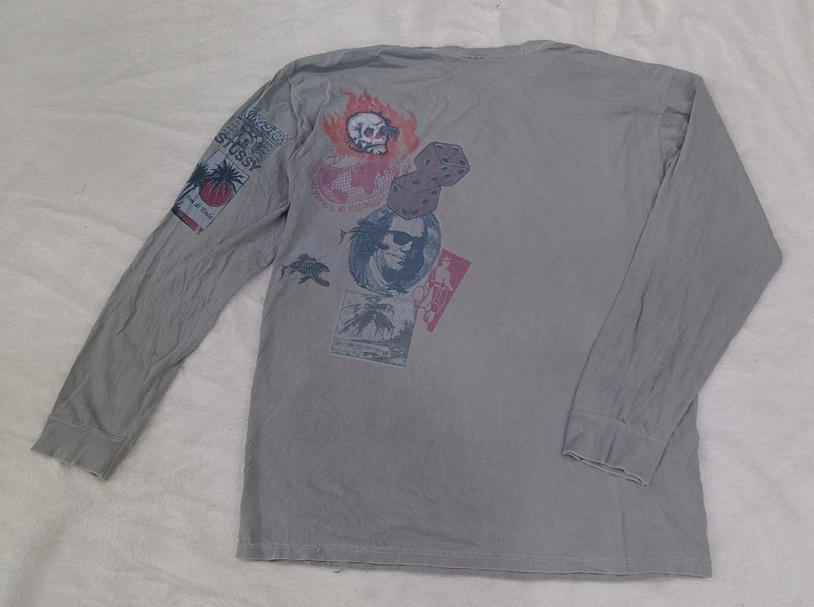 CR5408 Vintage Original Stussy Graphic T-Shirt Bundle