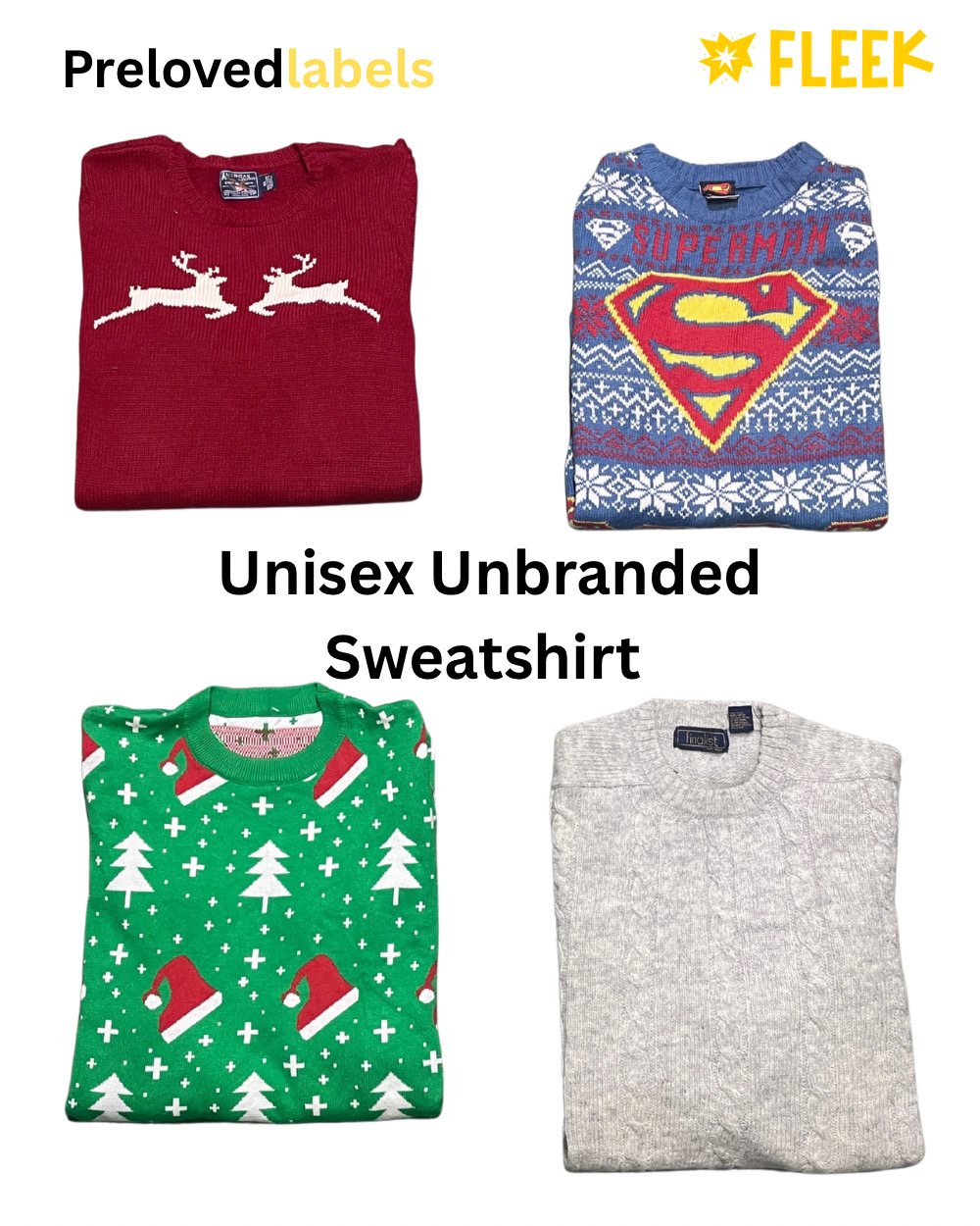 Unbranded Sweaters Bundle – (Wcv: 1001 )