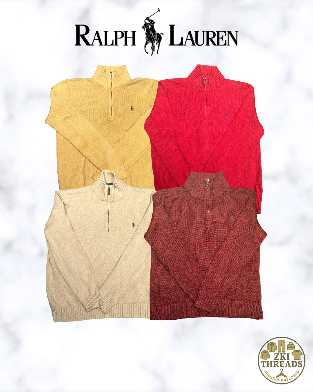 Ralph Lauren 1/4 Zip (D19)