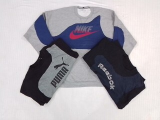 CR5411 Upcycled Patch Sweatshirt