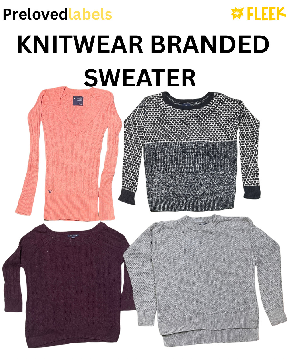 Knitwear Branded Sweater Bundle (Wcv 1005 )