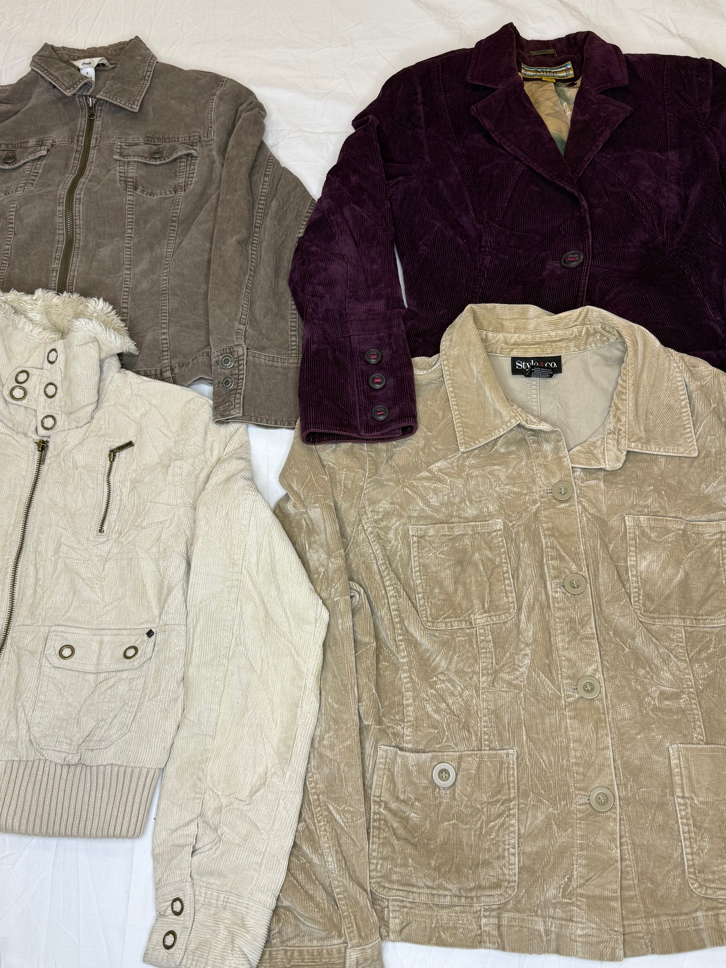 Y2K Corduroy Jacket | V-T116