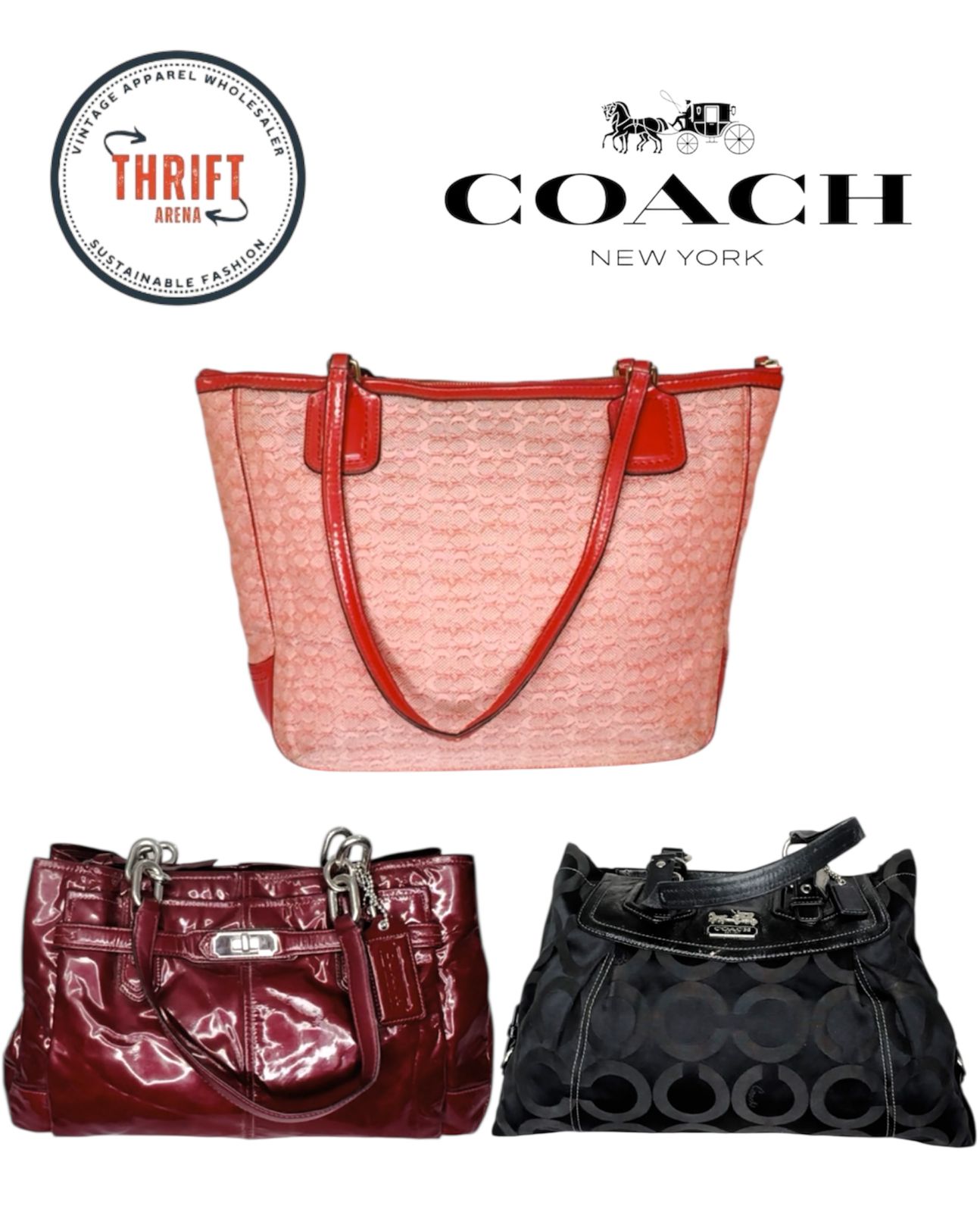 Y2K Coach Bags LX167 5PCS