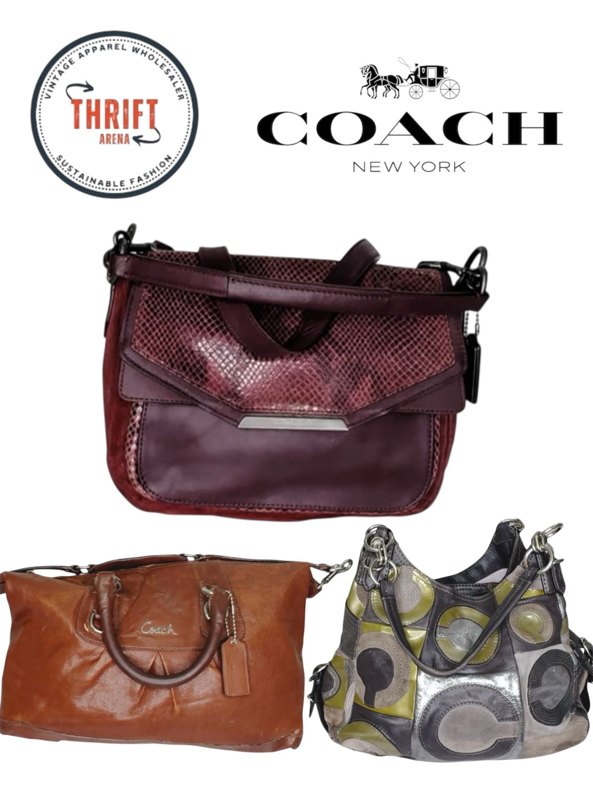 Y2K Coach Bags LX166 05PCS