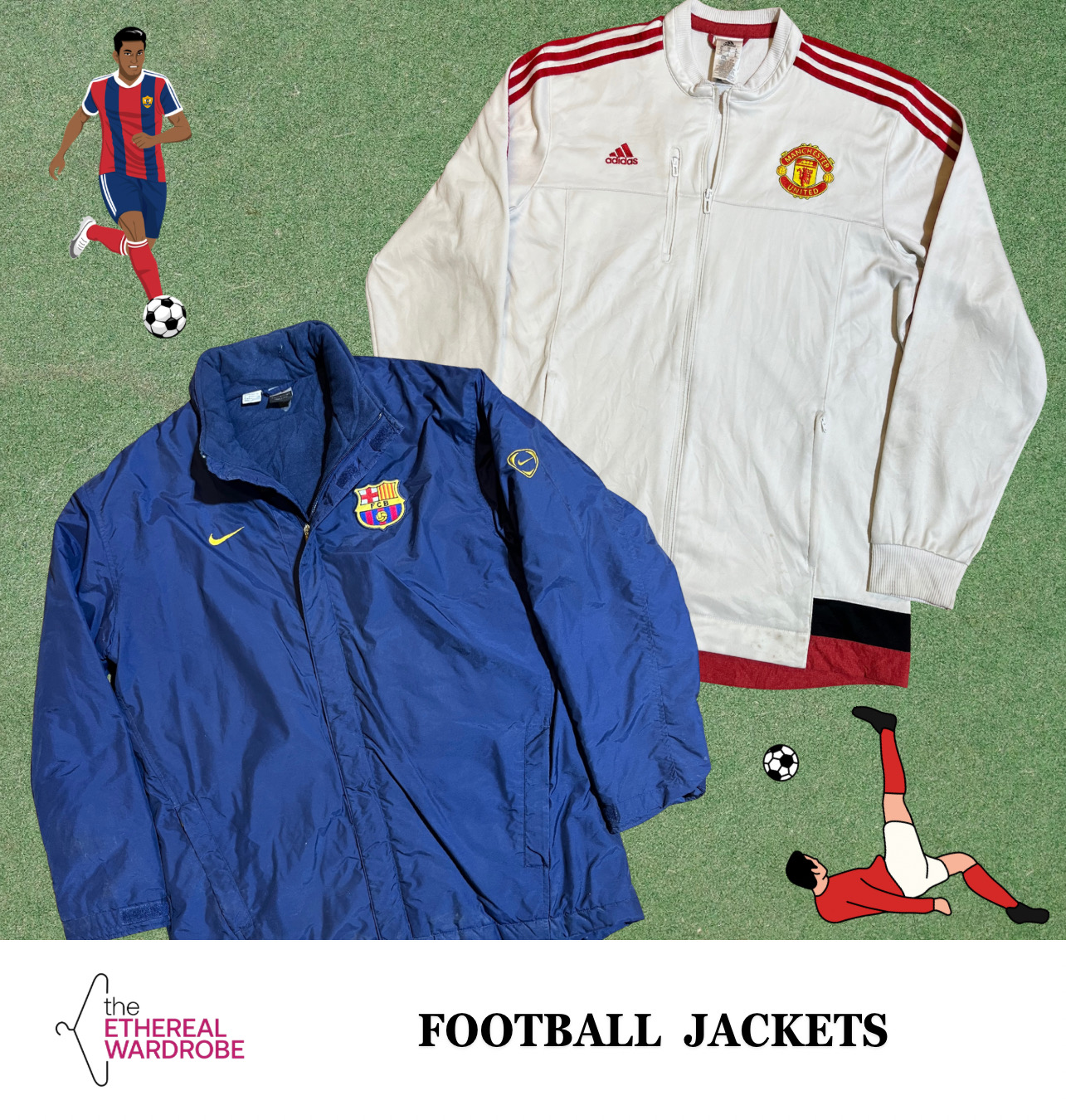 Jaquetas de Futebol de Clubes & Seleções