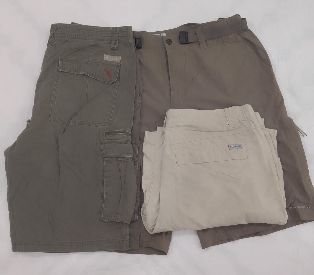 ZV0385 ヴィンテージ コロンビア トレイル & カジュアル ショーツ ミックス