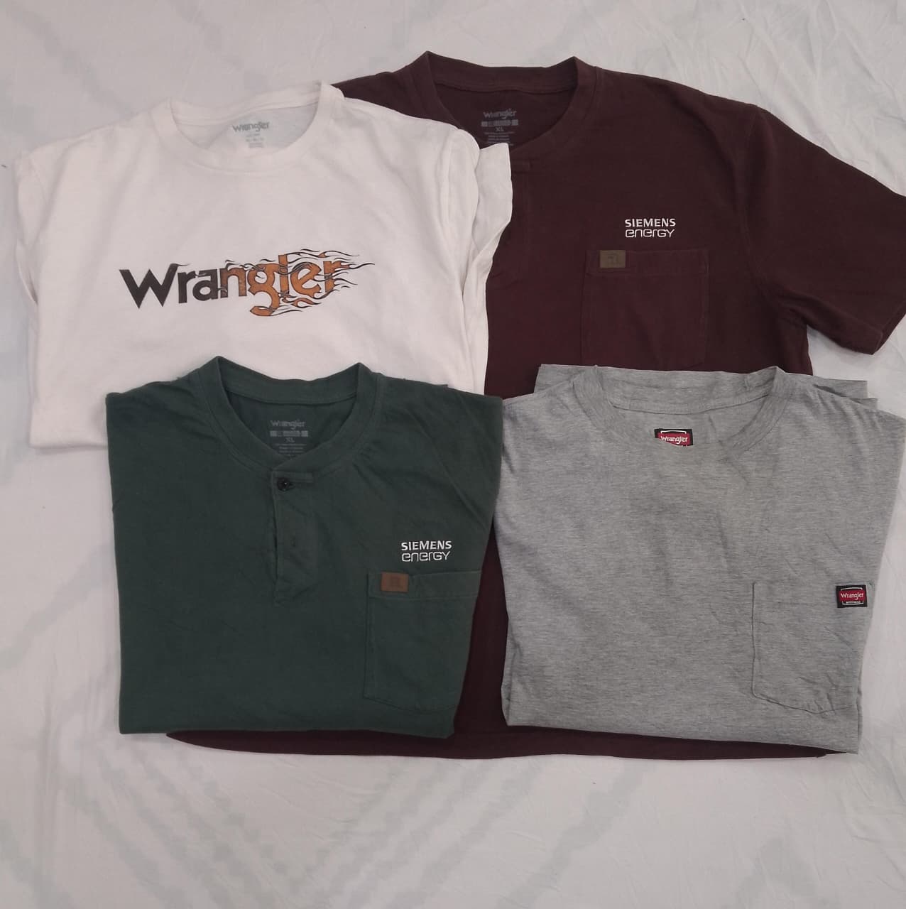 ZV0386  Wrangler Vintage Graphic T-Shirts Mix