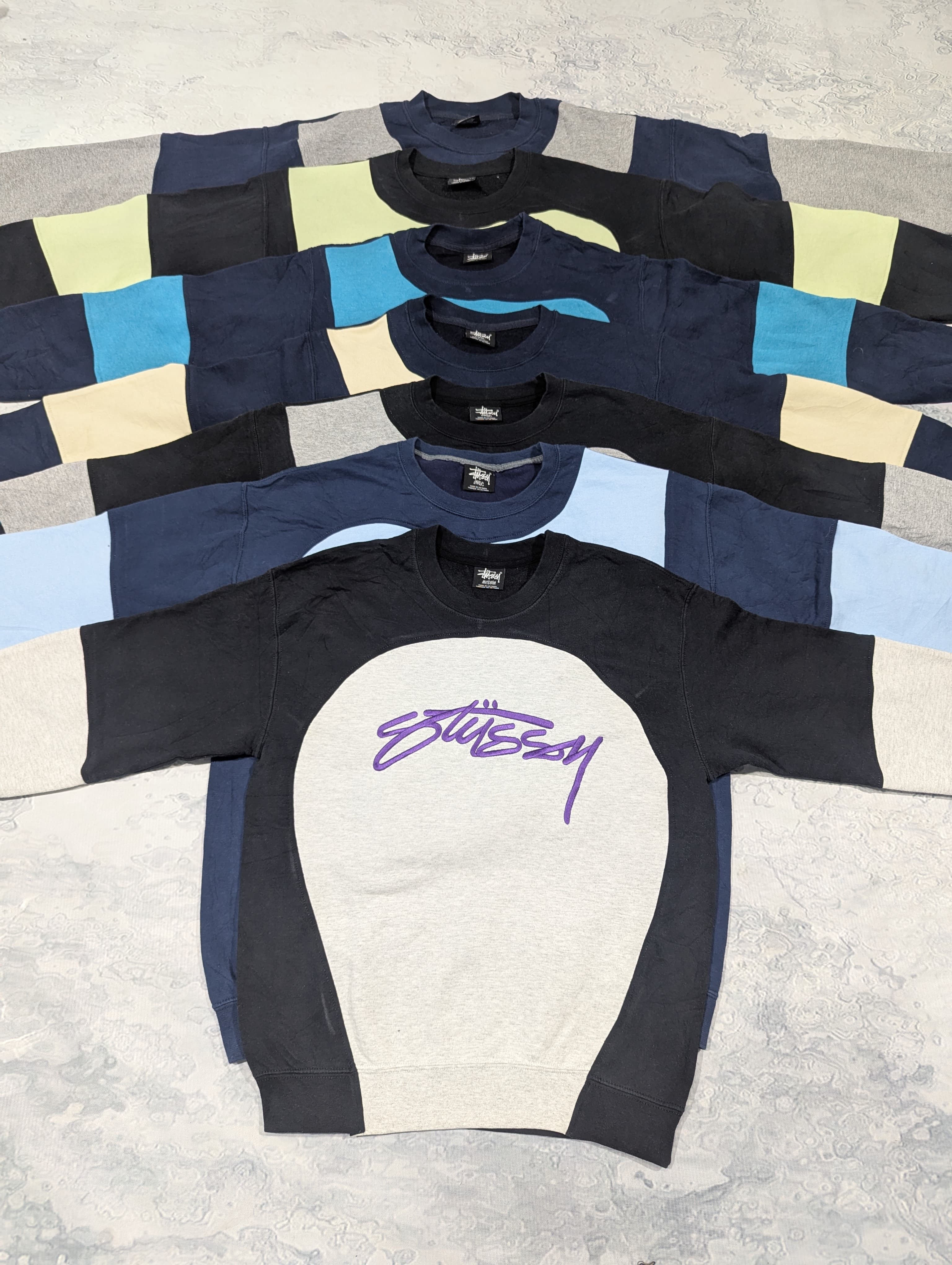 Sweatshirt Style Rework Stussy