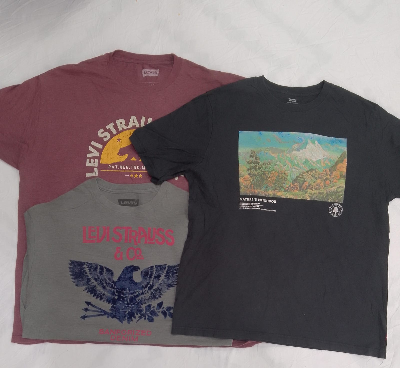 CRZ0355 ヴィンテージレトロ リーバイス Tシャツ バンドル