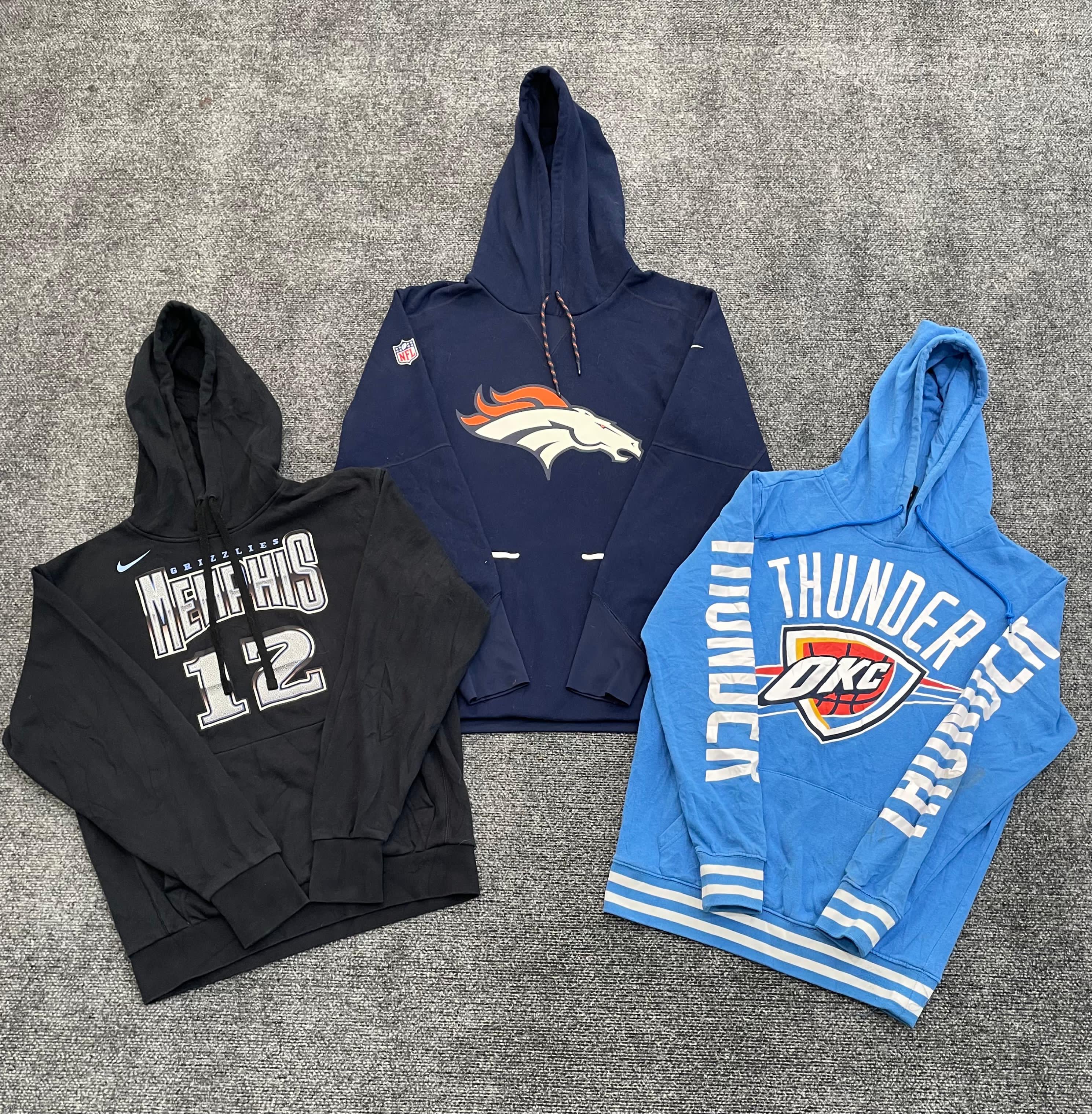 Pulls à capuche de marque NFL NHL
