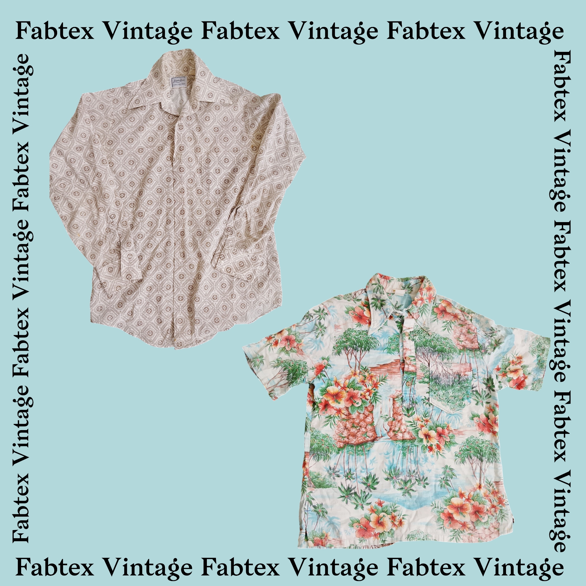 (FV-214) Camisas de Colarinho dos Anos 70