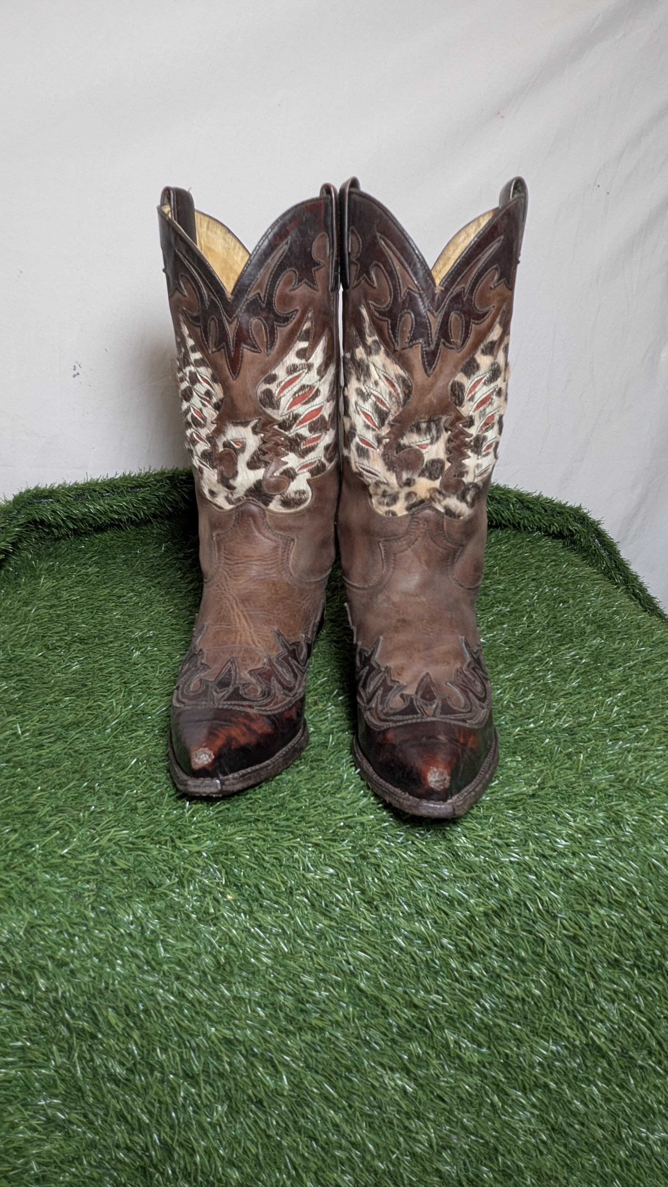 ヴィンテージカウボイブーツ。
