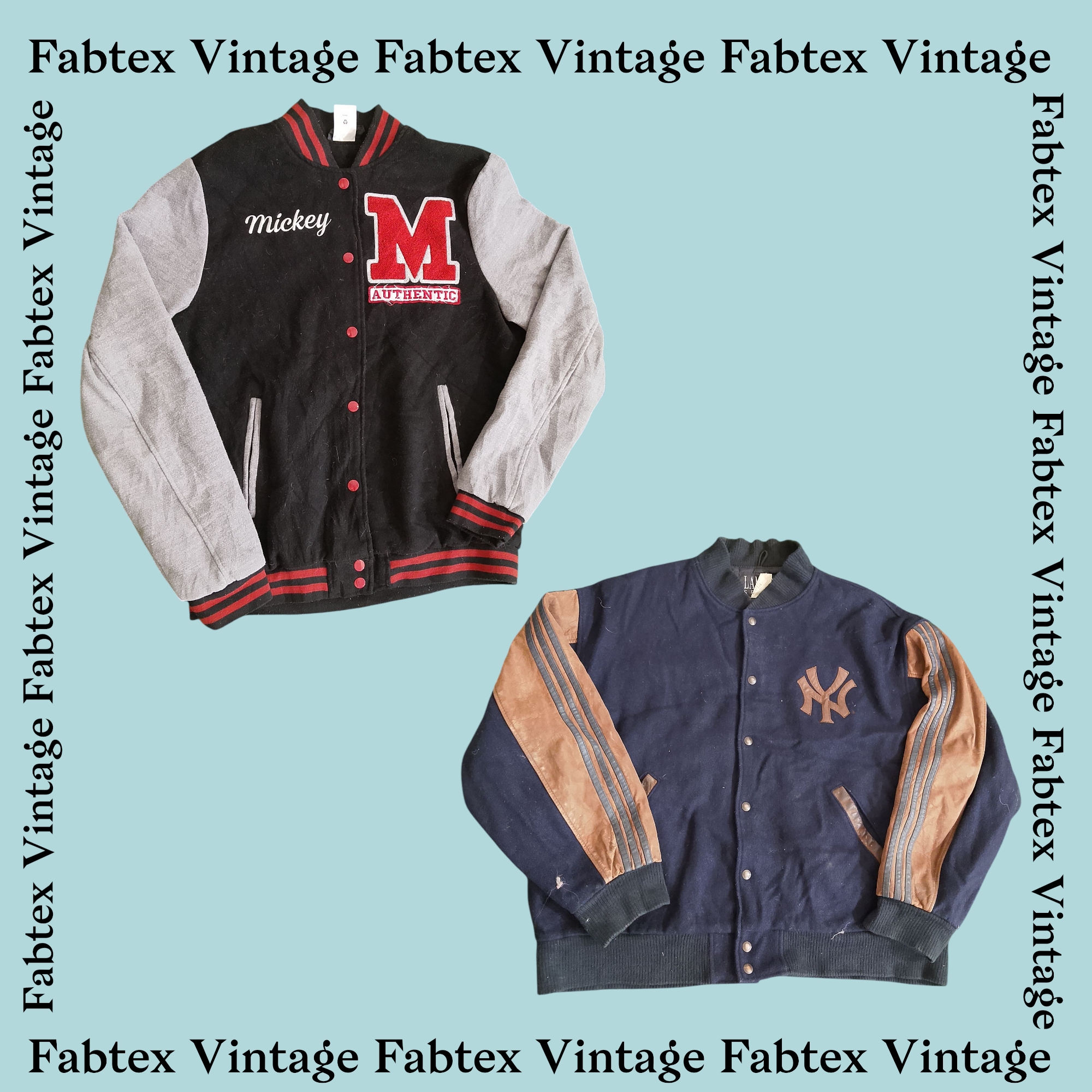 (FV-215) College - Baseball Jackets
