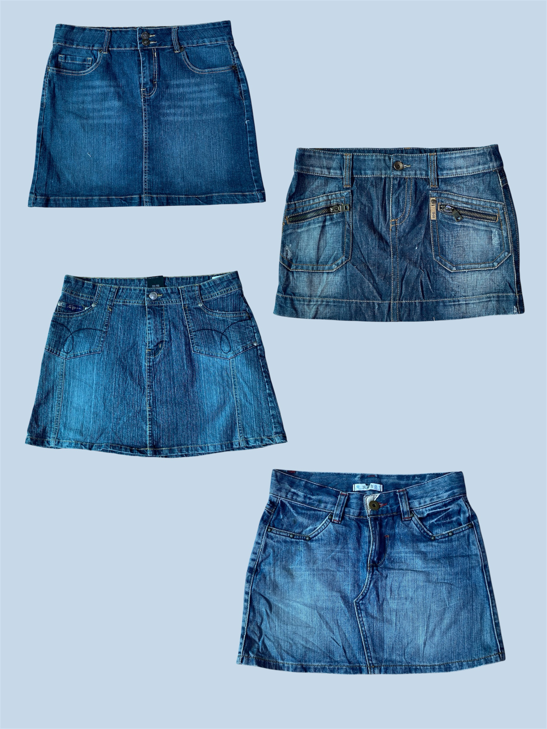 Y2K threads mini skirts(TS:1213)