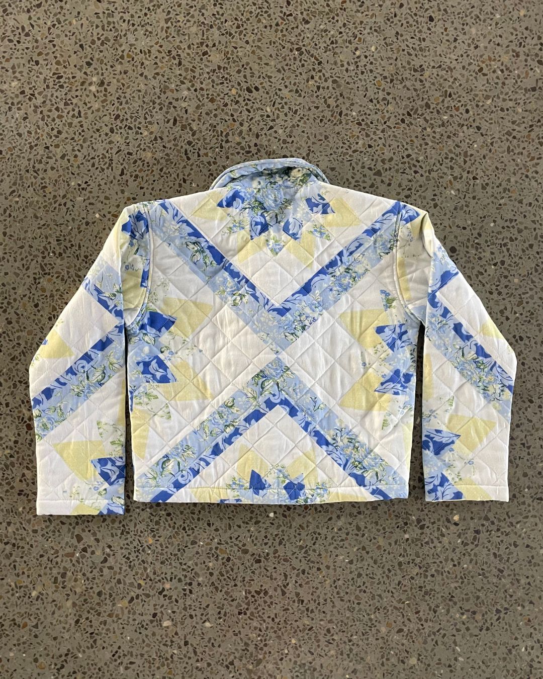 Upcycled Quilted Cropped Jacket