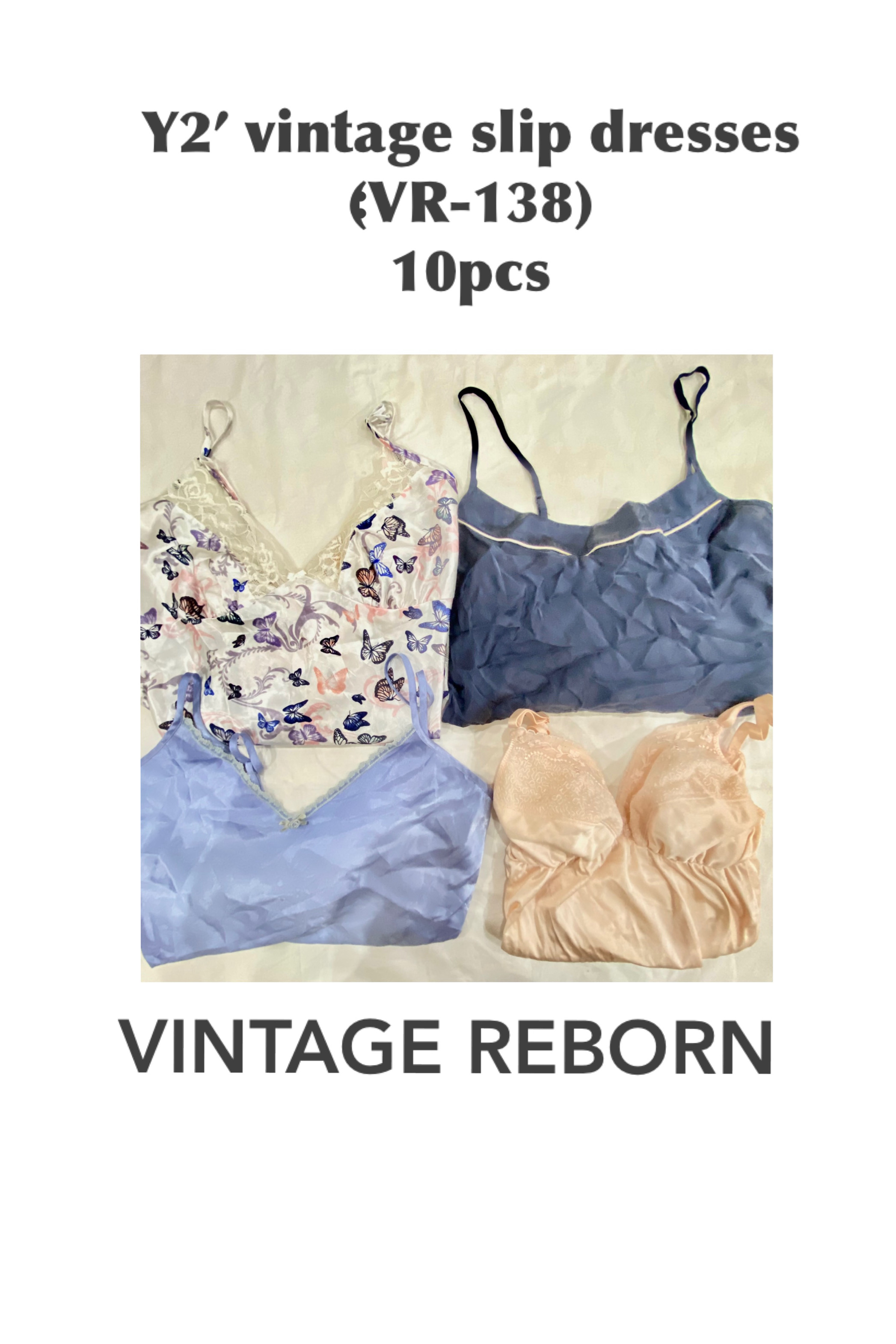 Abiti a sottoveste farfalla Y2k (VR-138) collezione bales