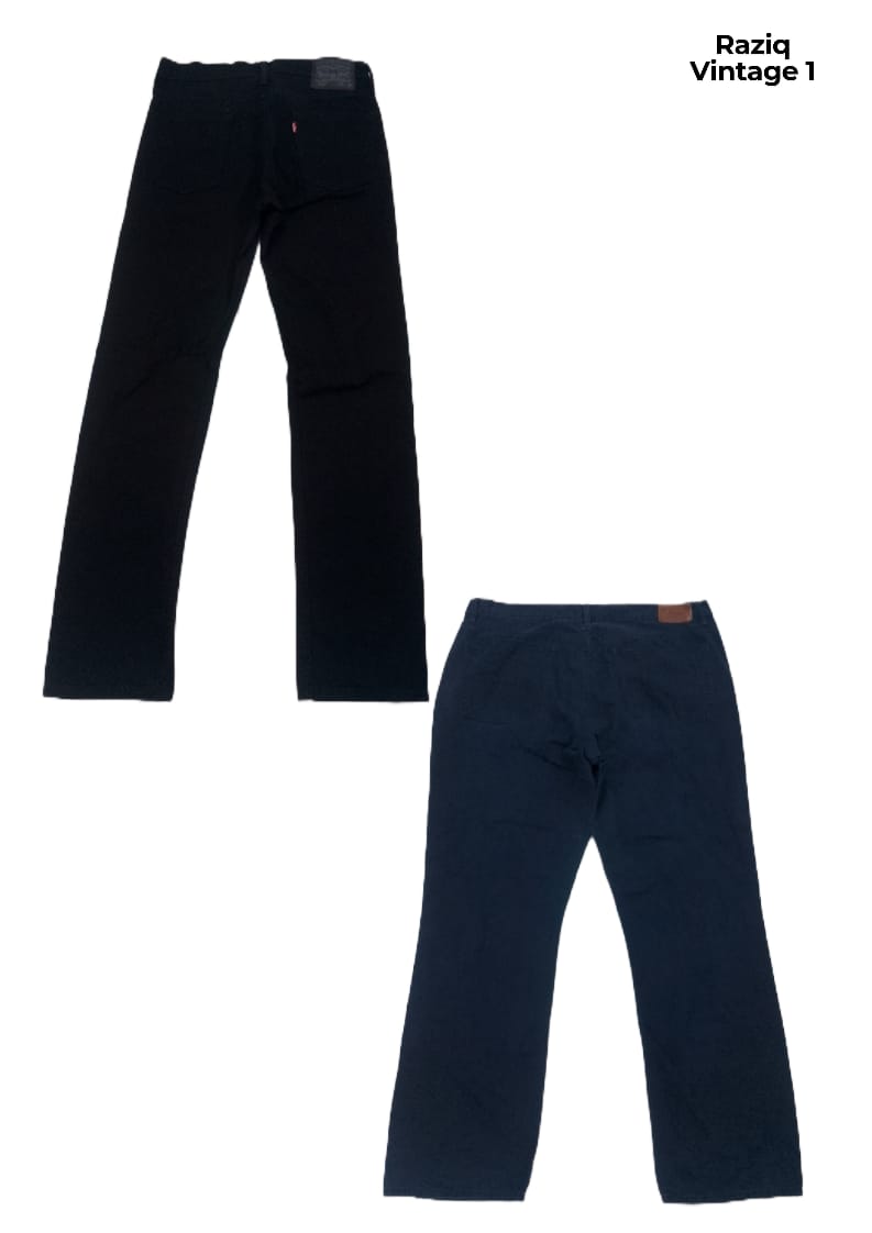 Mix Branded Baumwoll- und Jeanshose
