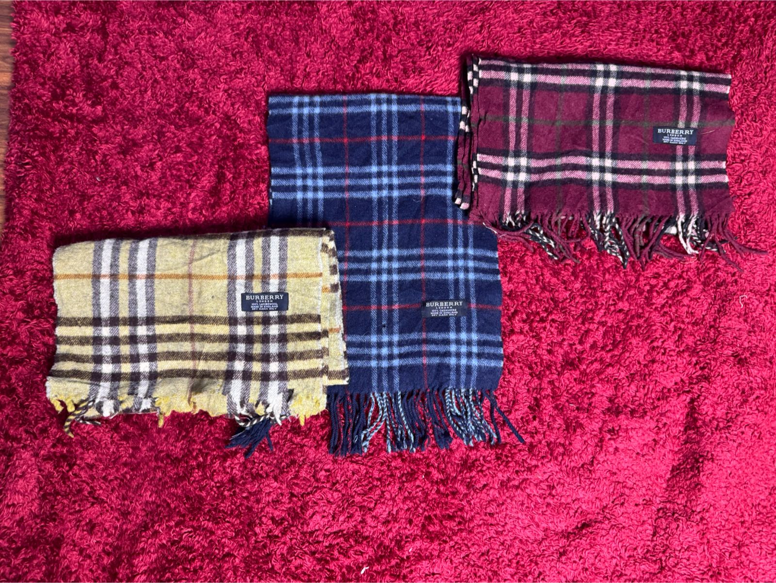 Burberry scarves