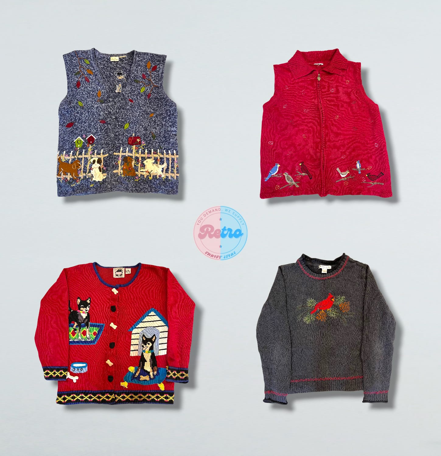 Yintage/Y2k My Furry Friends Knits (R)