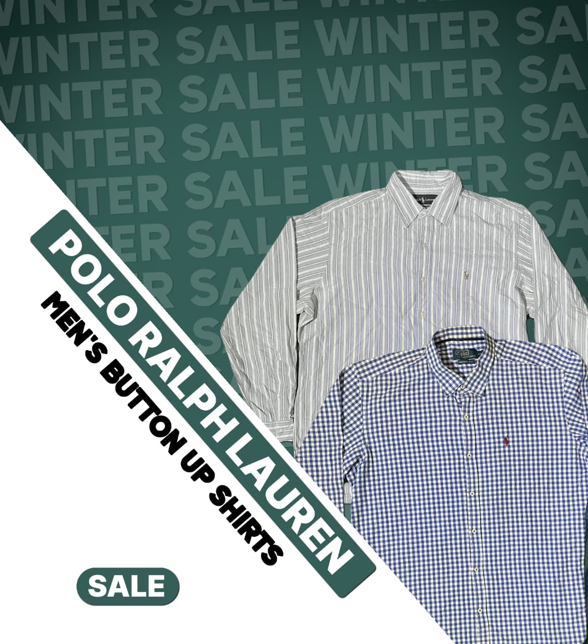 Polo Ralph Lauren Men’s button up shirts